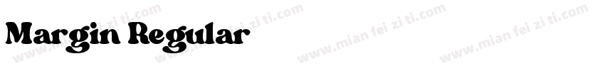 Margin Regular字体转换